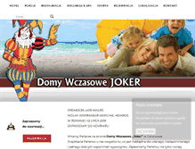 Tablet Screenshot of jokerdziwnow.pl